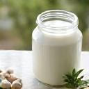 Capsule di probiotici e uno yogurt culture, simbolo di salute intestinale e immunità.