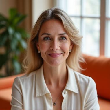 Ritratto professionale della Dott.ssa Clara Verdi, Psicologa